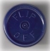 Bördelkappe Flip Off DUNKELBLAU, 20mm, HS-Code:  8309 9090, Herkunft: Deutschland
