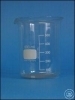 Messbecher Glas 3000ml, Standard, niedere Form, m. Skala u. Ausguss, HS-Code:, Herkunft: Indien